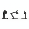 360 Adjustable Phone Stand White Background